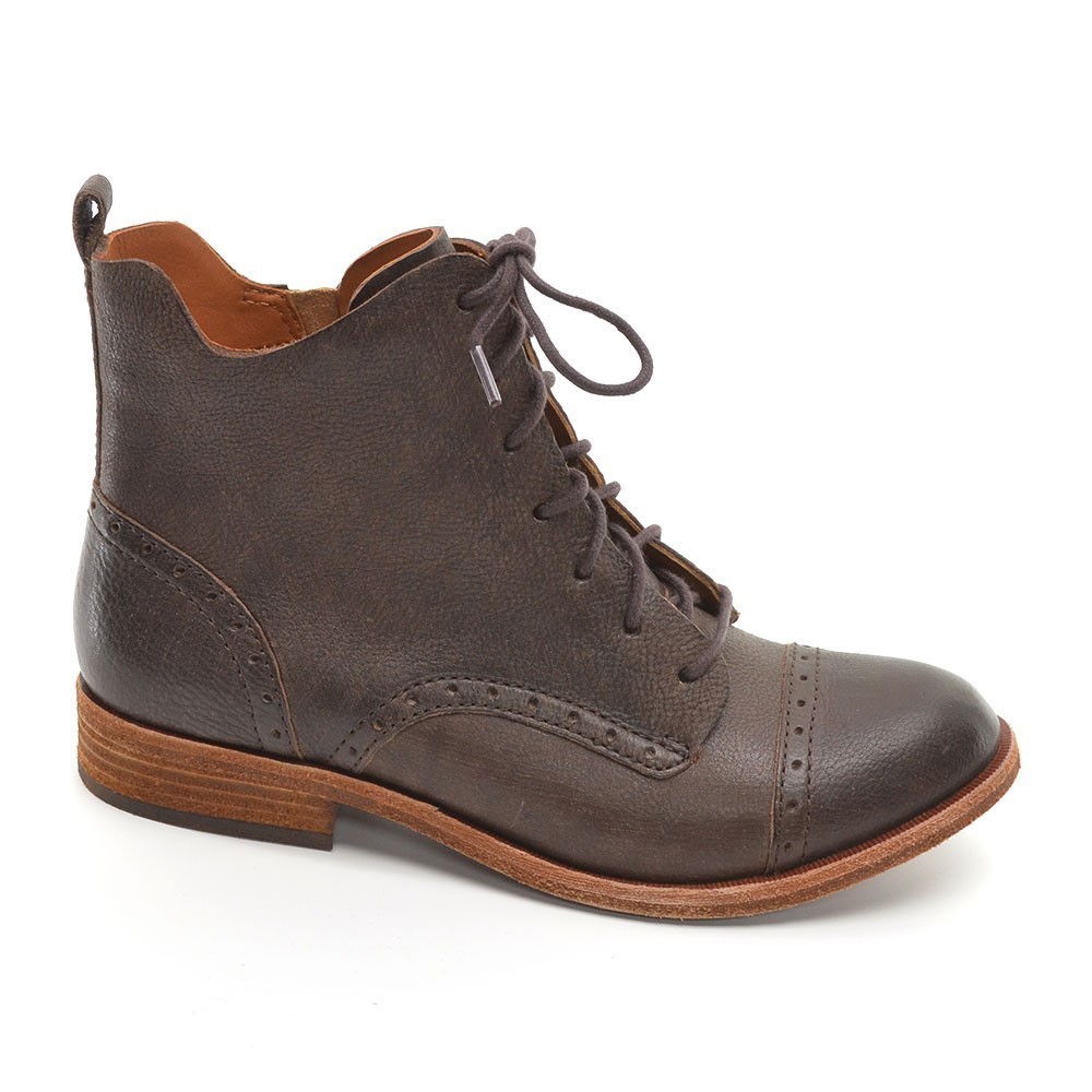 Kork-Ease Yoni Perf Cap Toe Lace Up Boots 36.5 / 6 New - Picture 4 of 8